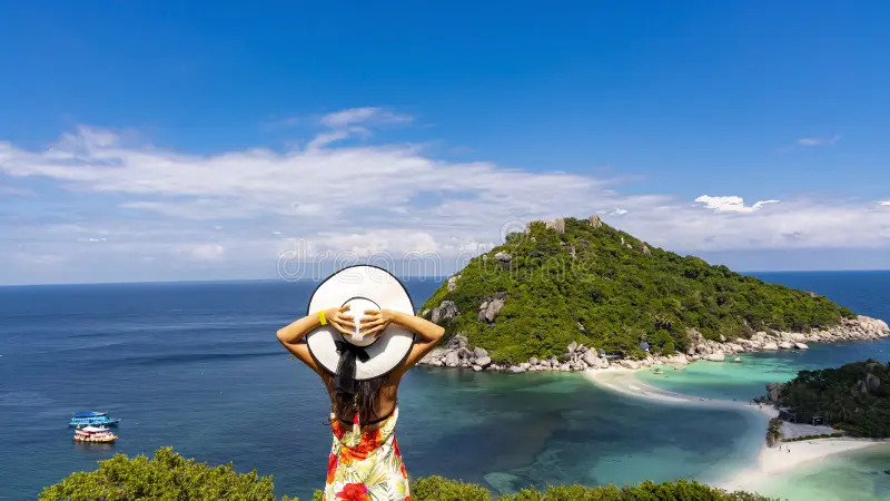 back-view-young-girl-freeday-holiday-summer-vacation-look-out-view-point-back-view-young-girl-freeday-holiday-239957910